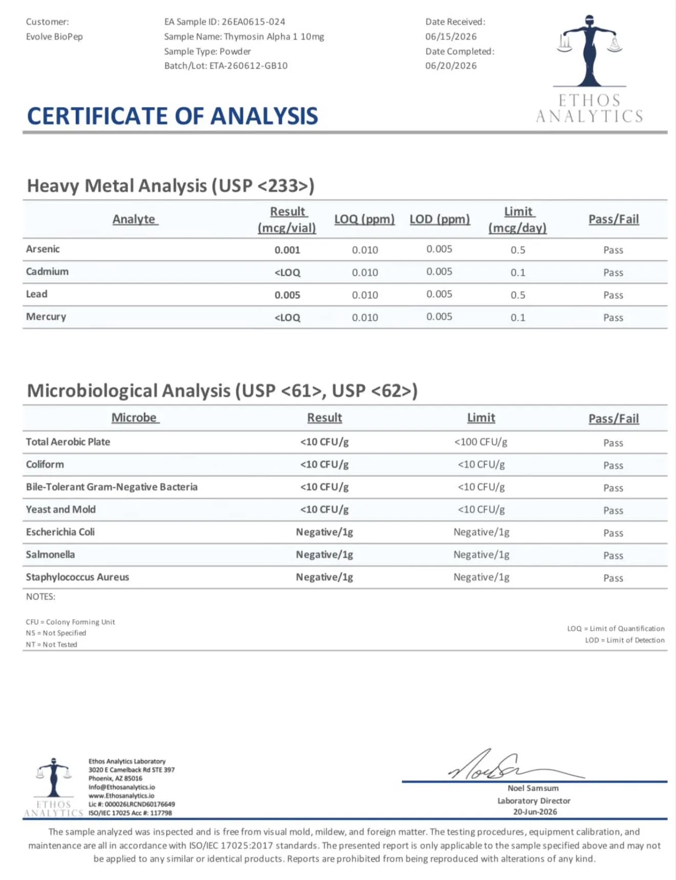 Thymosin Alpha 1 10mg - Image 3