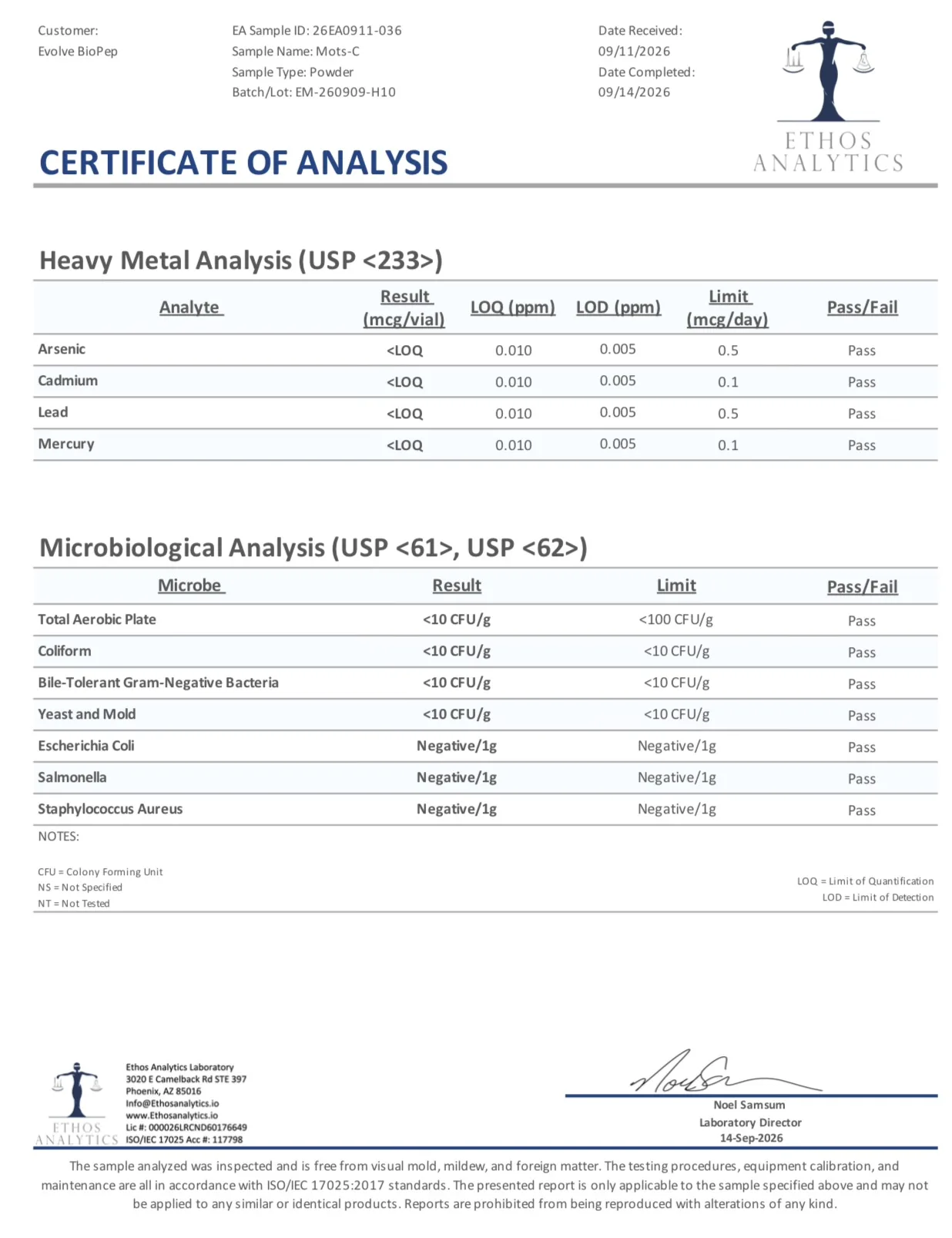 MOTS-C 10mg - Image 3