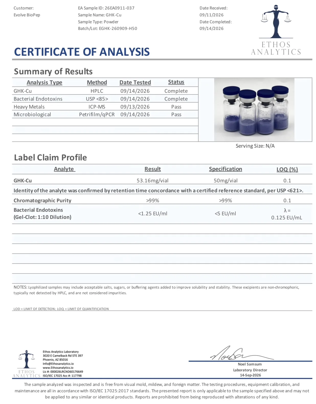 GHK-CU 50mg - Image 2