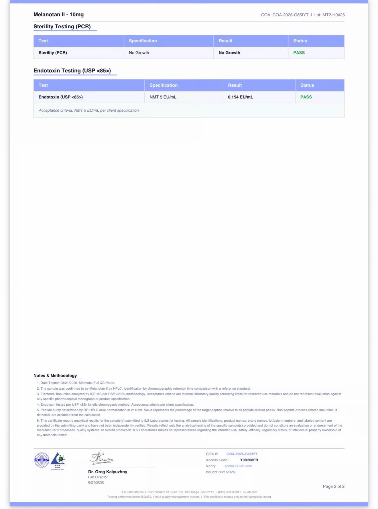 Melanotan-2 10mg - Image 3