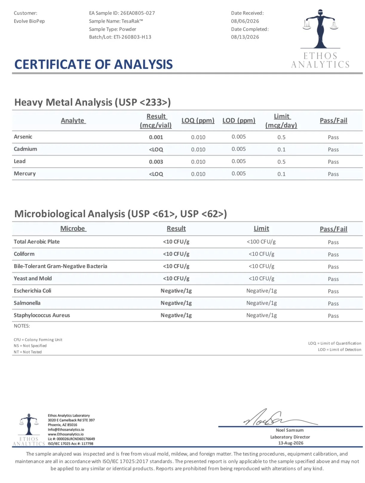 Tesamorelin Ipamorelin 10/3mg TesaRAK®️ - Image 3