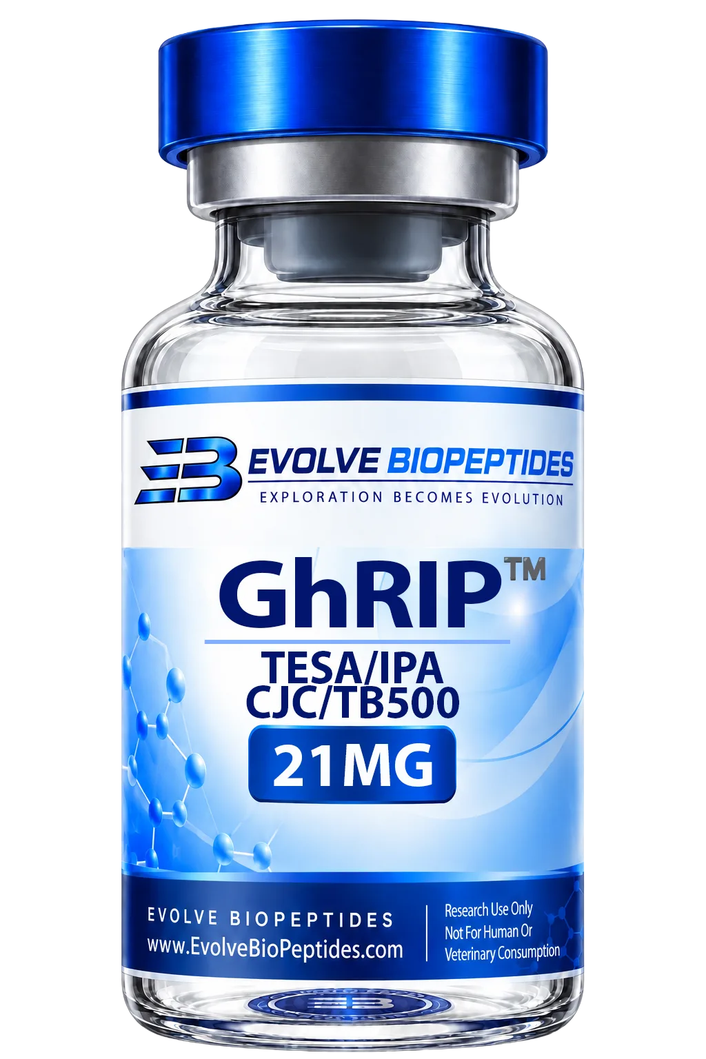 Tesamorelin Ipamorelin CJC-1295 TB-500 21mg GhRIP™️ - Image 1
