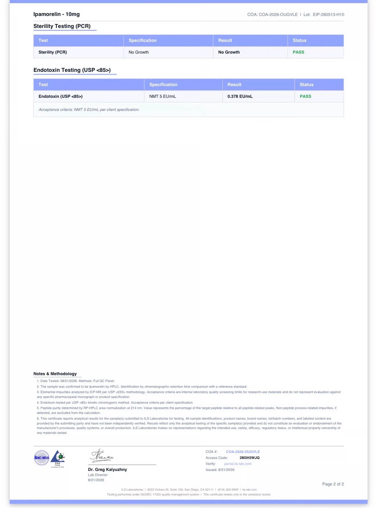 Ipamorelin 10mg - Image 3