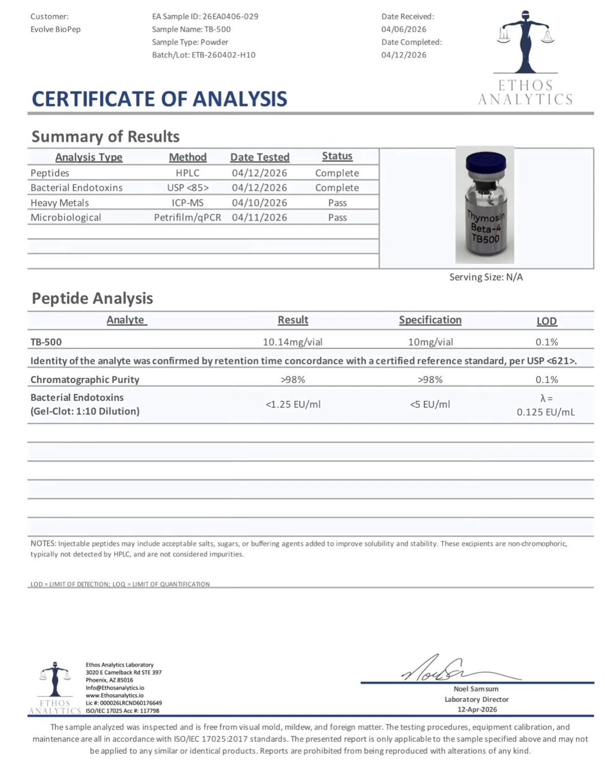 TB-500 10mg - Image 4